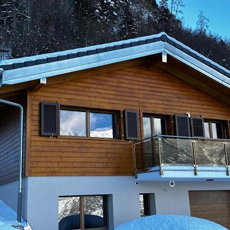 Chambres D'Hotes Les Louettes A Sapinhaut Canton Du Valais Saxon Екстериор снимка