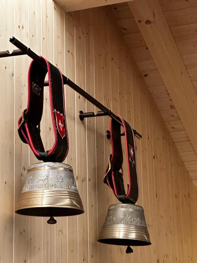 Chambres D'Hotes Les Louettes A Sapinhaut Canton Du Valais Saxon Екстериор снимка