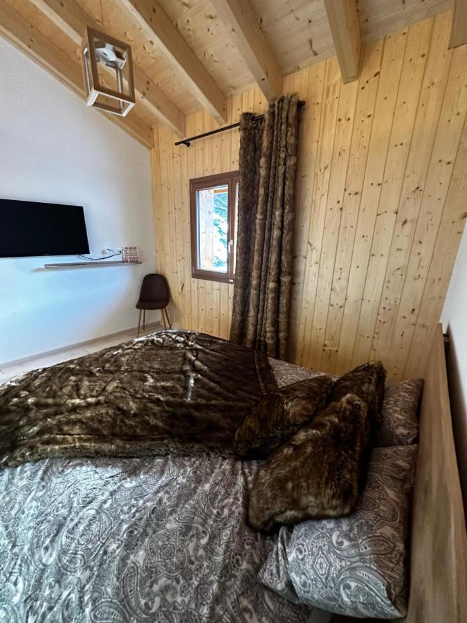 Chambres D'Hotes Les Louettes A Sapinhaut Canton Du Valais Saxon Екстериор снимка